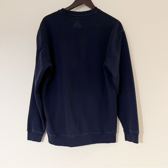 Adidas Black Sweatshirt Crew Neck Pullover - Picture 2 of 5